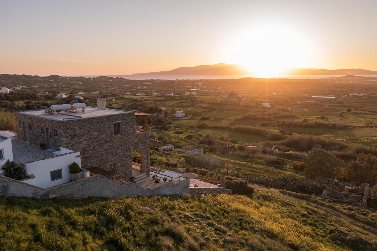 Villa Papa Glinado Naxos Экстерьер фото