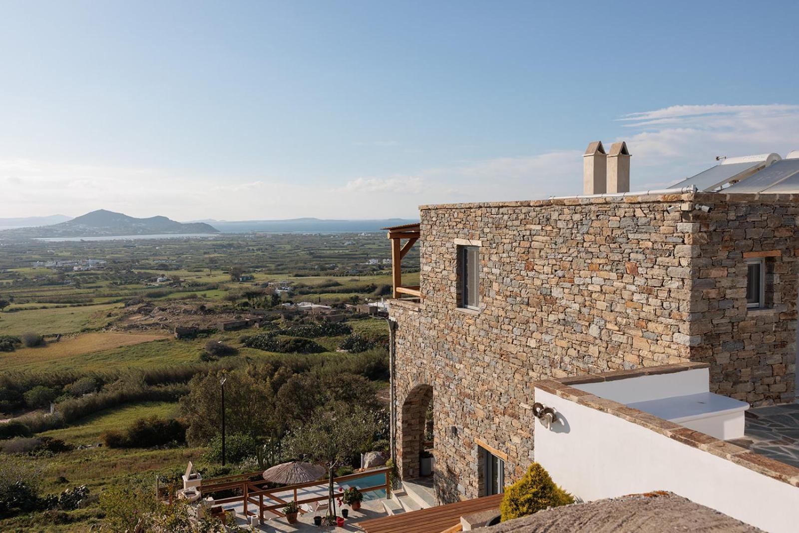 Villa Papa Glinado Naxos Экстерьер фото
