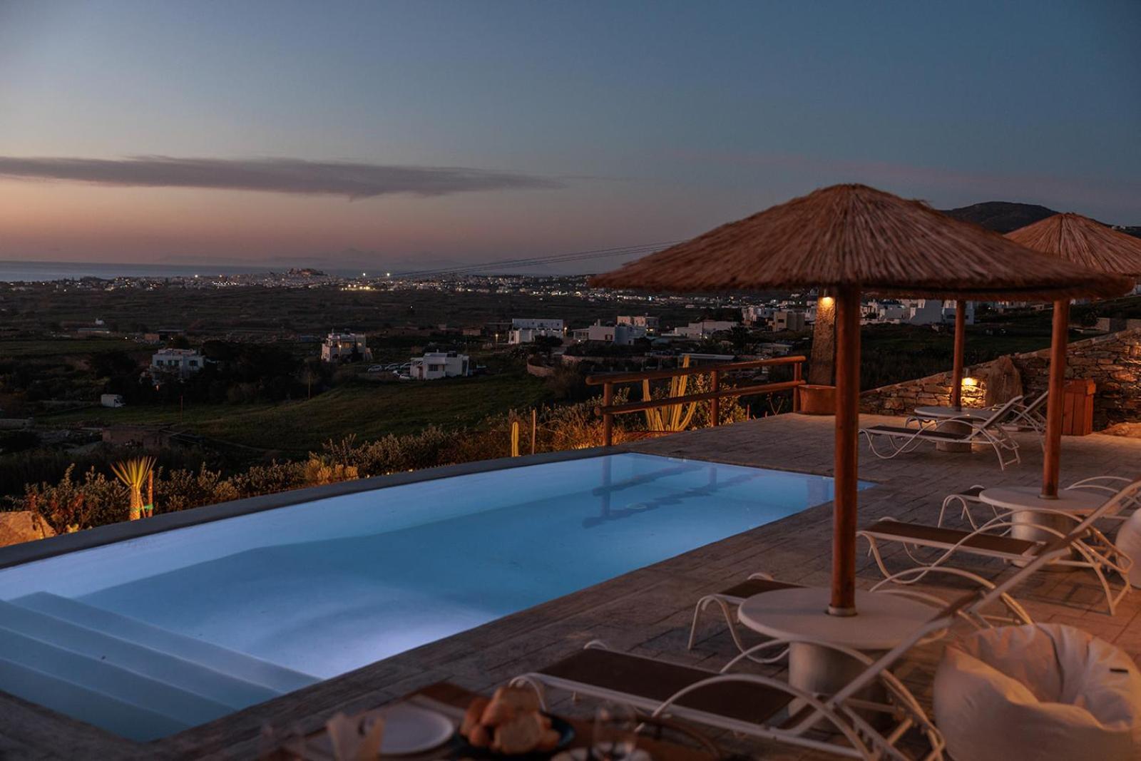 Villa Papa Glinado Naxos Экстерьер фото
